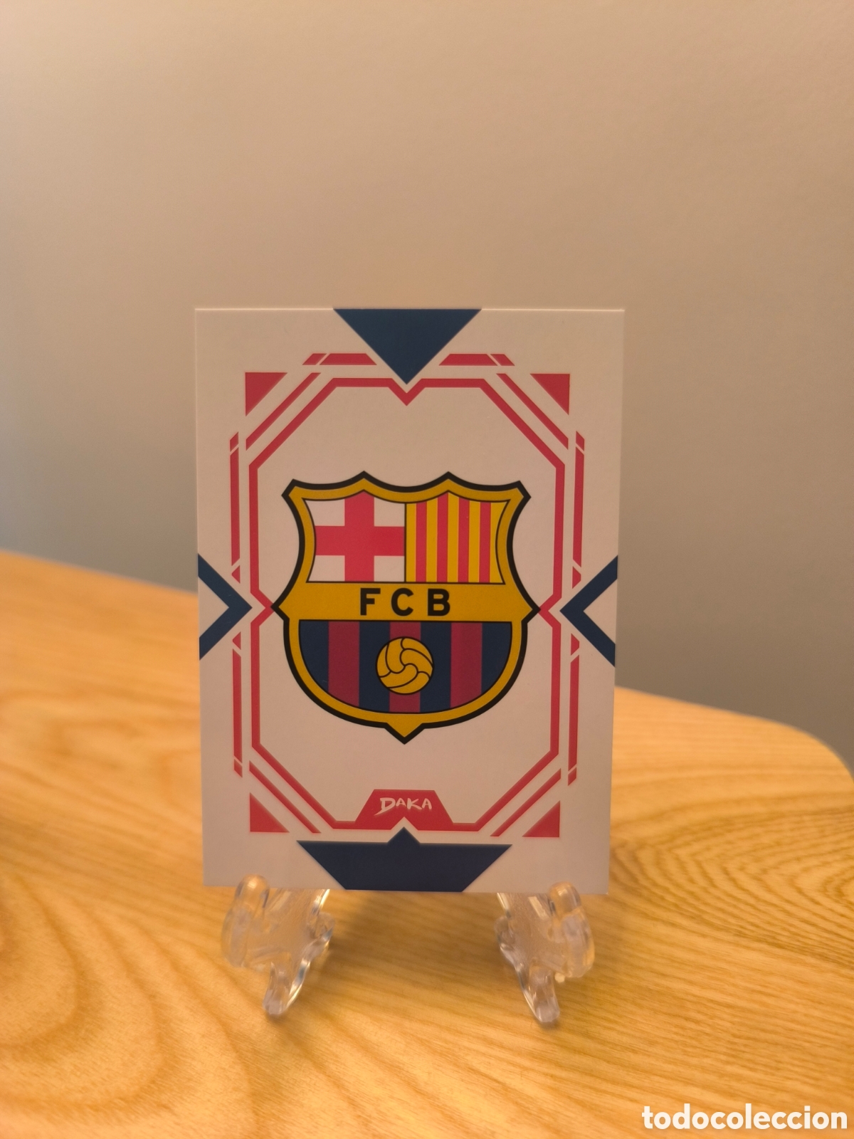 Cromos de F&uacute;tbol: Escudo Daka Barcelona