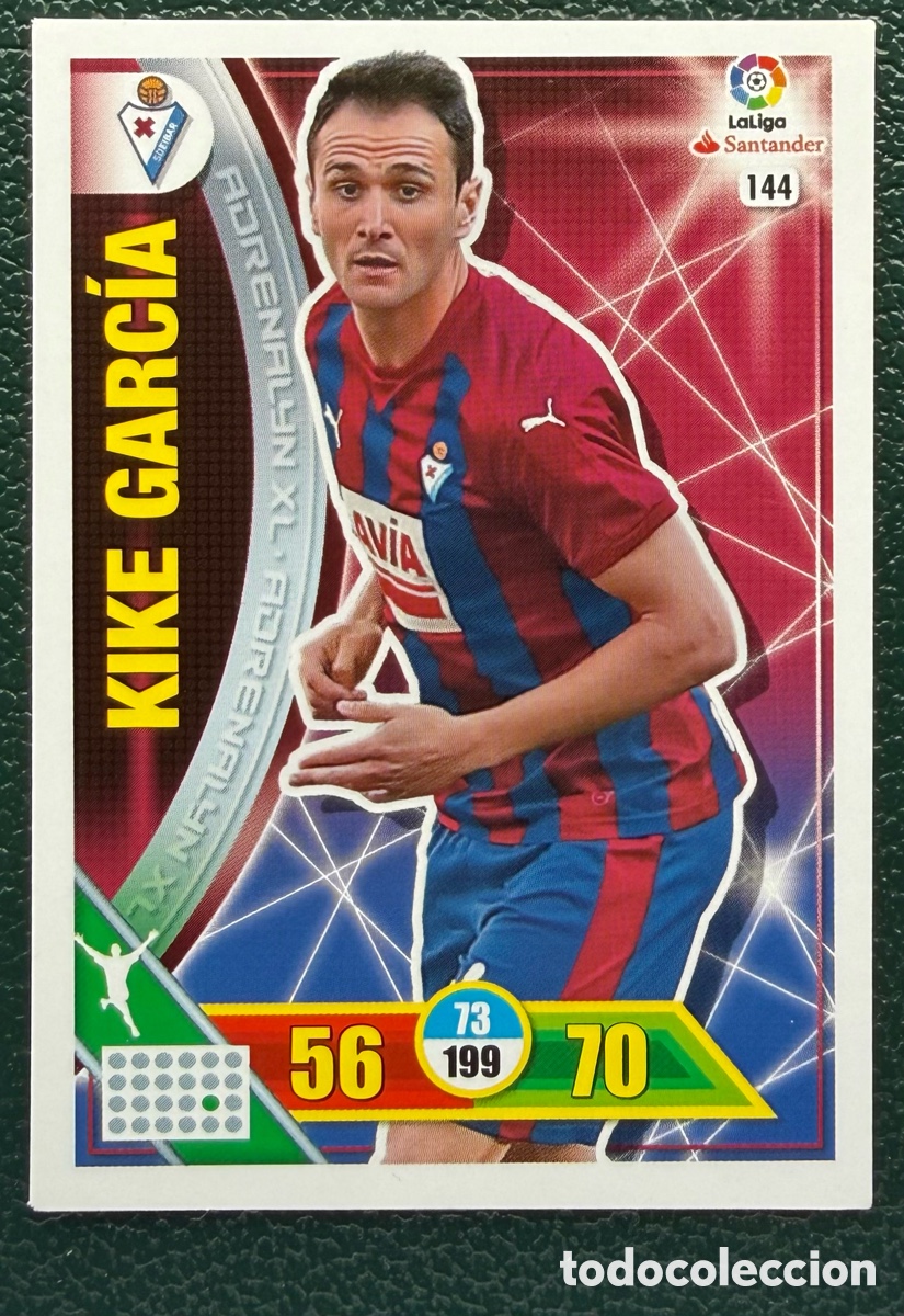 Cromos de F&uacute;tbol: 144 KIKE GARCIA SD EIBAR FICHAS ALBUM ADRENALYN XL 2016 2017 16 17
