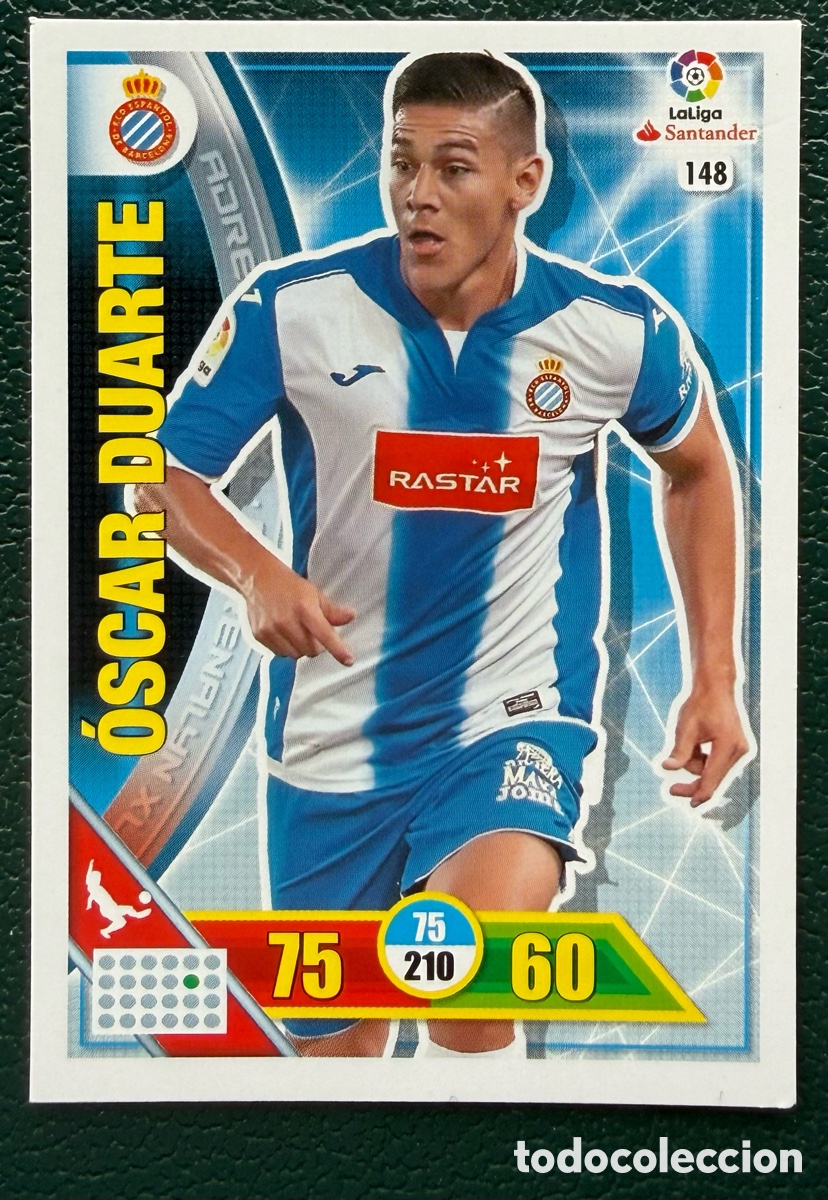 Cromos de Futebol: 148 OSCAR DUARTE RCD ESPANYOL FICHAS ALBUM ADRENALYN XL 2016 2017 16 17