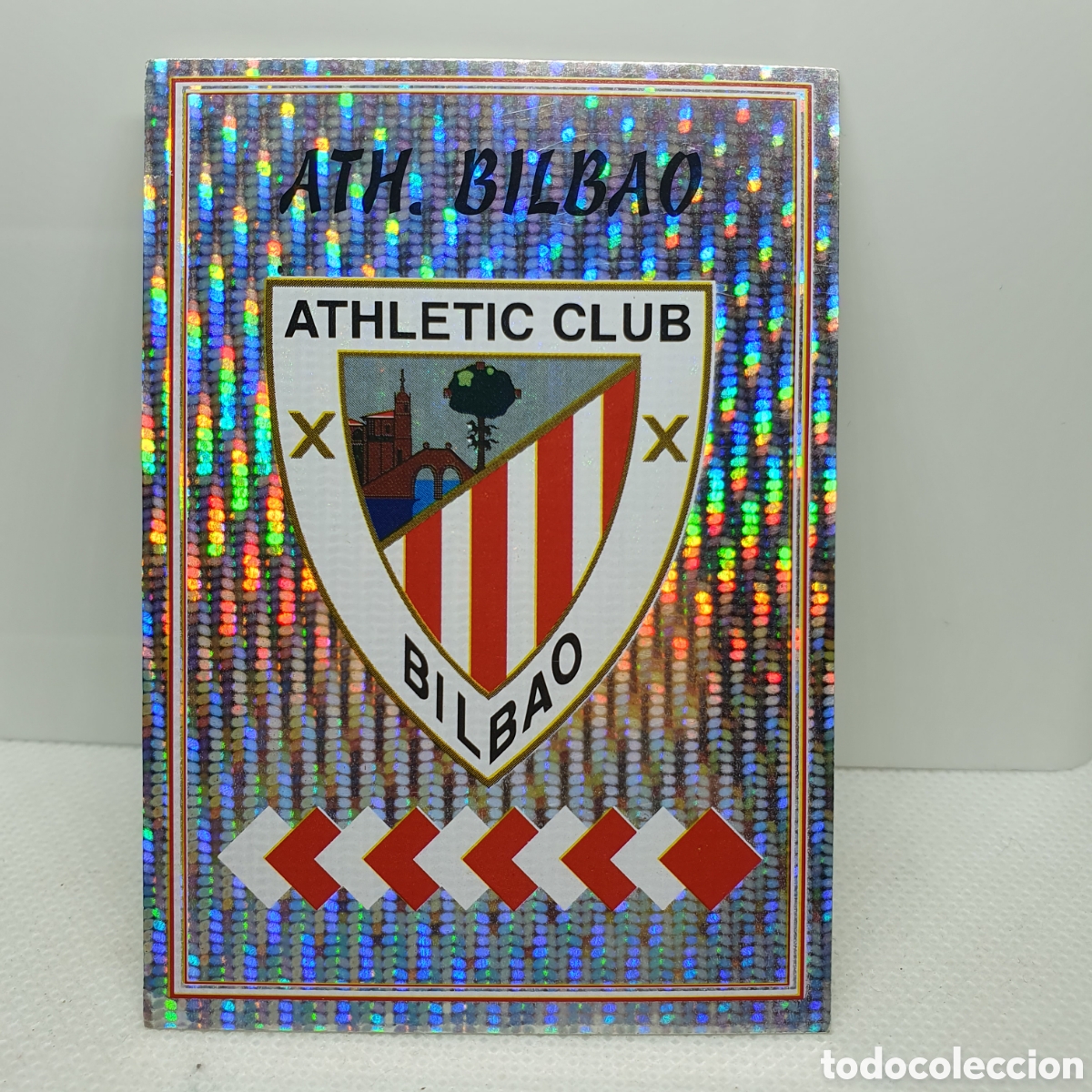 Cromos de F&uacute;tbol: ⚽️ CROMO DE FUTBOL ESCUDO ATHLETIC DE BILBAO LIGA 97-98 PANINI SPORTS ALBUM - ESTAMPAS ADHESIVAS
