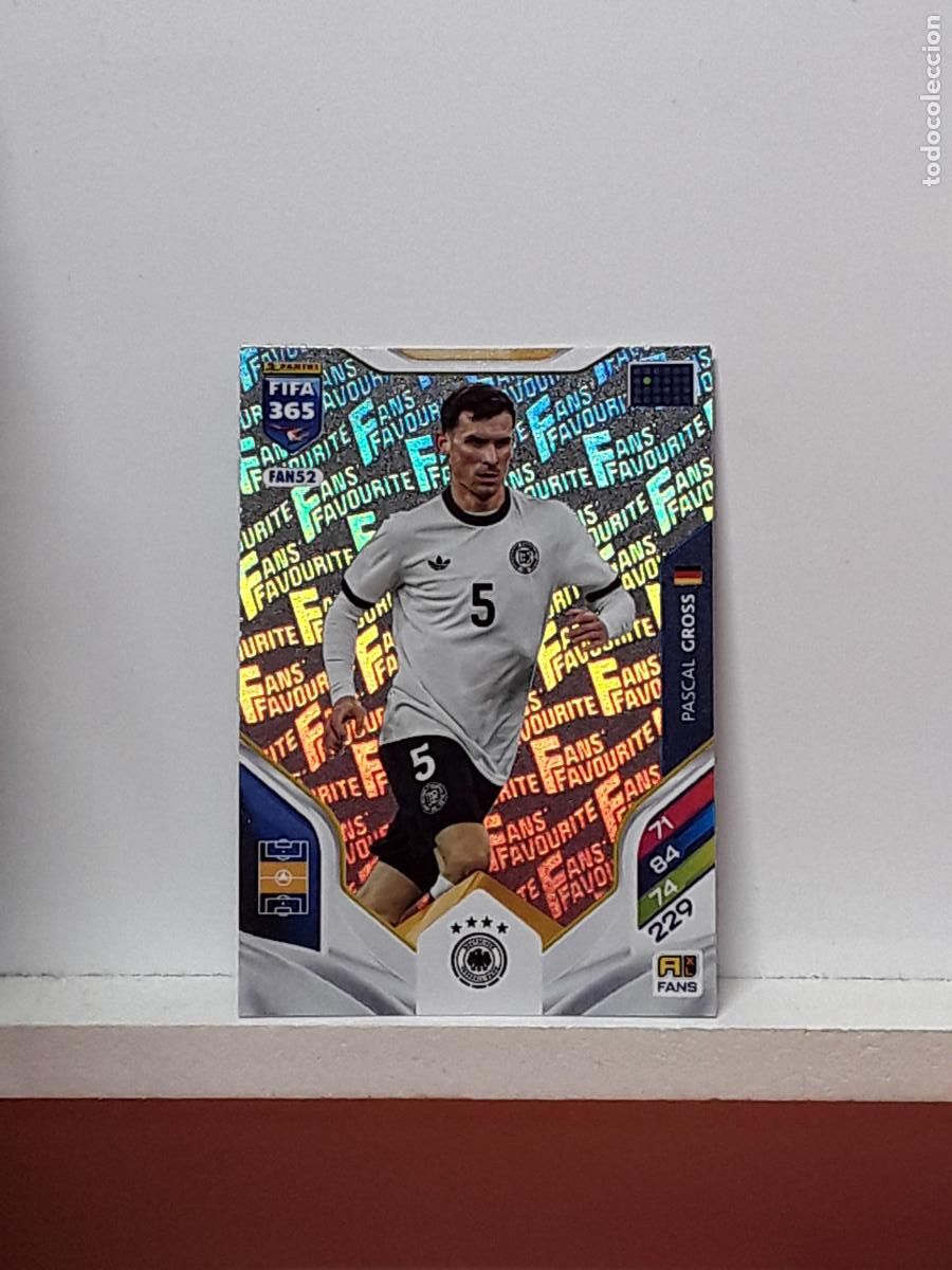 Cromos de F&uacute;tbol: FIFA 365 ADRENALYN 2025 2026 25 26 ALBUM PANINI LIGA N FAN52 FAN 52 ALEMANIA PASCAL GROSS