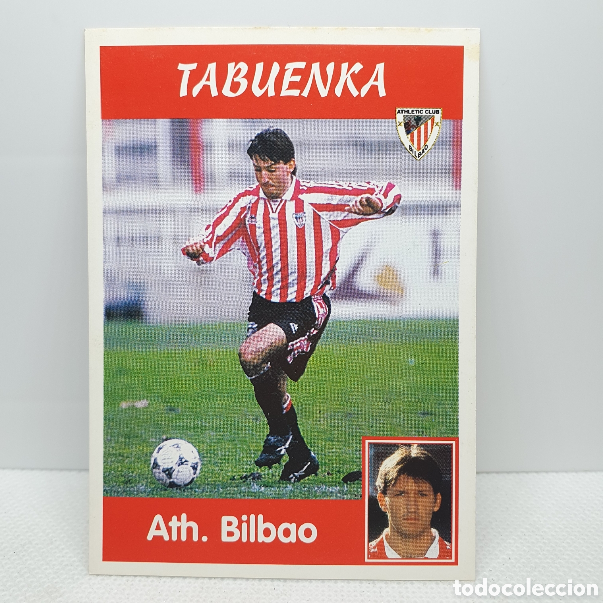Cartes &agrave; collectionner de Football: ⚽️ CROMO DE FUTBOL TABUENKA ATHLETIC DE BILBAO LIGA 97-98 PANINI SPORTS ALBUM - ESTAMPAS ADHESIVAS
