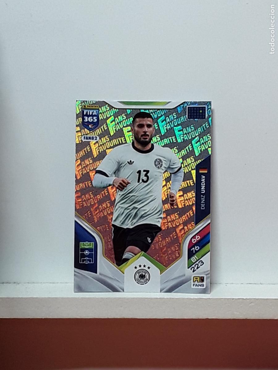 Cromos de F&uacute;tbol: FIFA 365 ADRENALYN 2025 2026 25 26 ALBUM PANINI LIGA N FAN82 FAN 82 ALEMANIA DENIZ UNDAV