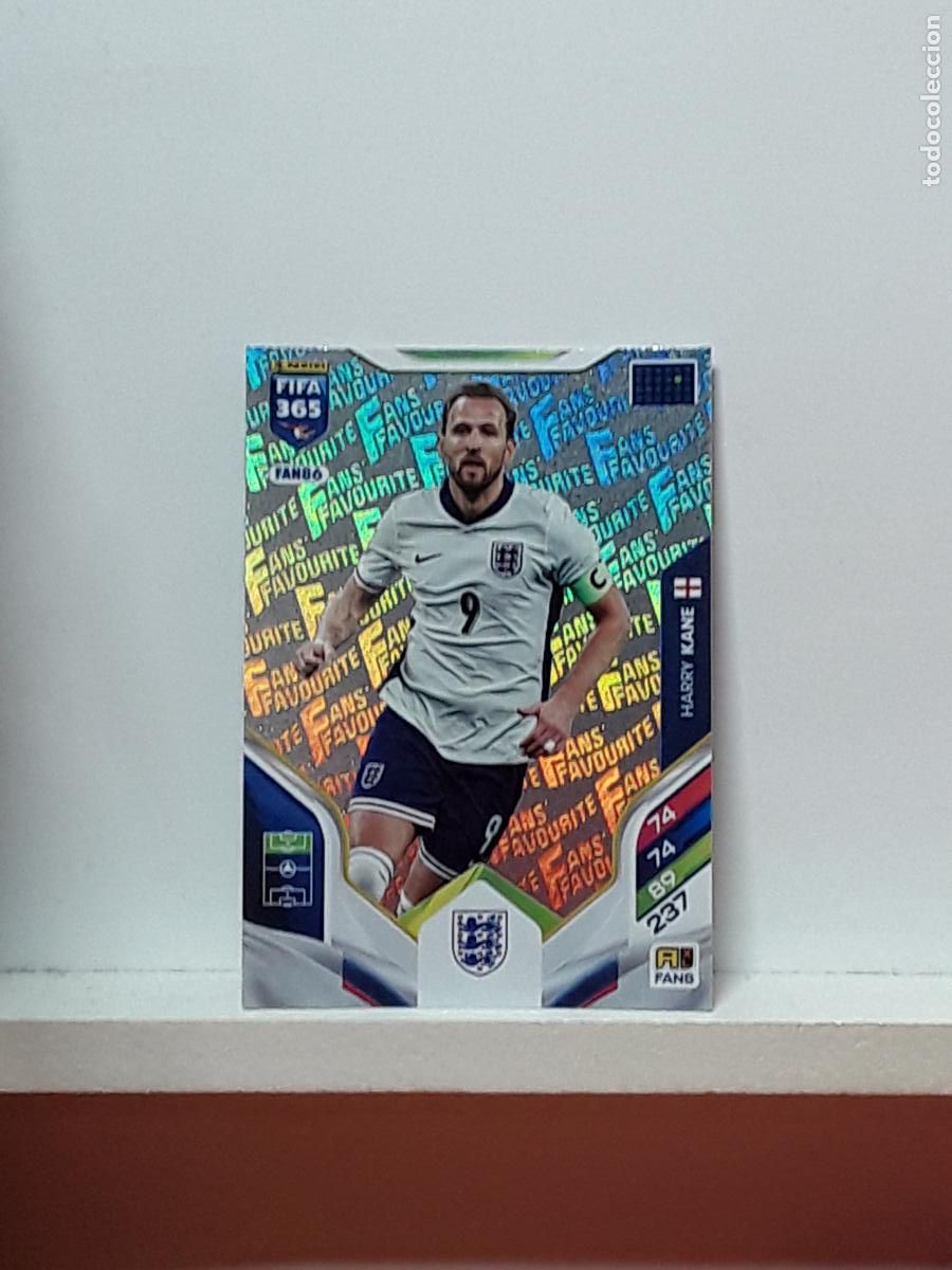 Cromos de F&uacute;tbol: FIFA 365 ADRENALYN 2025 2026 25 26 ALBUM PANINI LIGA N FAN86 FAN 86 INGLATERRA HARRY KANE