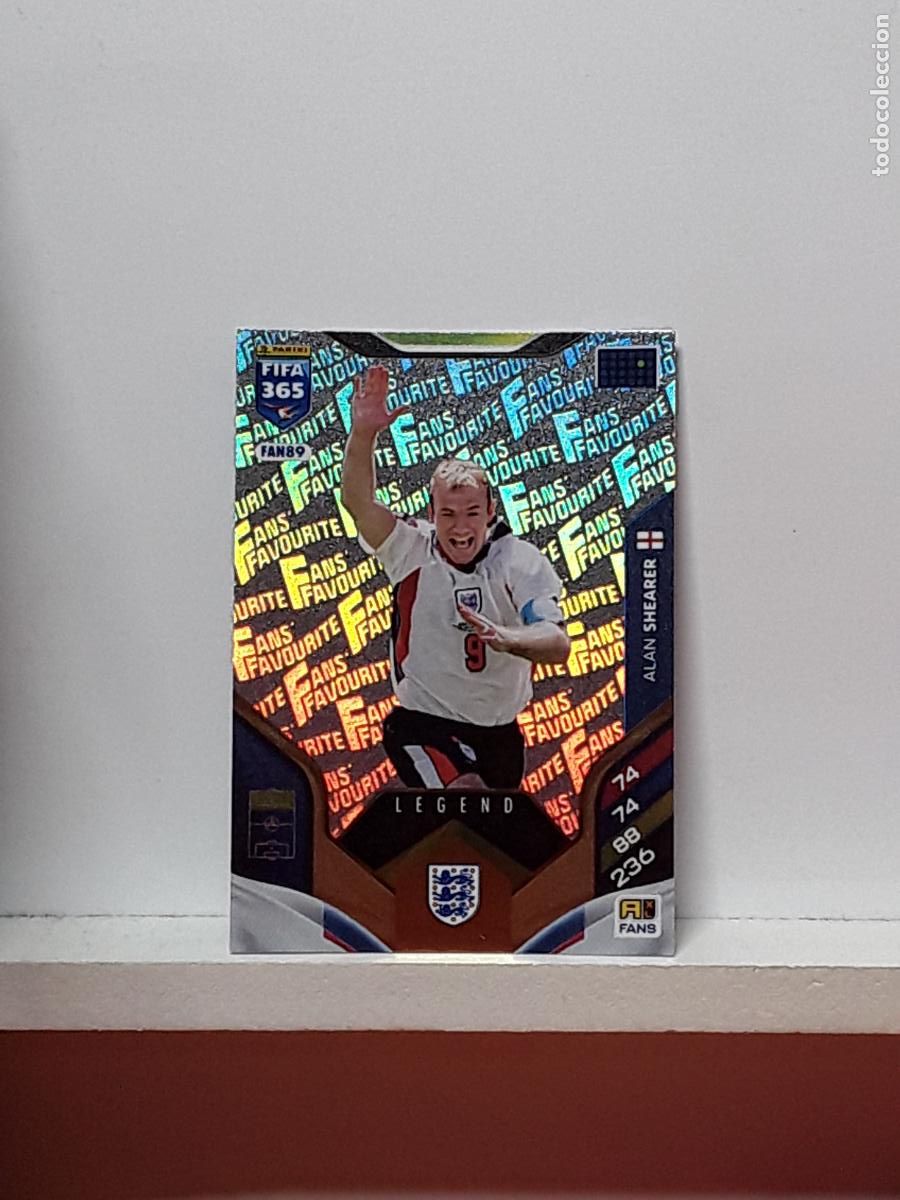 Cartes &agrave; collectionner de Football: FIFA 365 ADRENALYN 2025 2026 25 26 ALBUM PANINI LIGA N FAN89 FAN 89 INGLATERRA ALAN SHEARER
