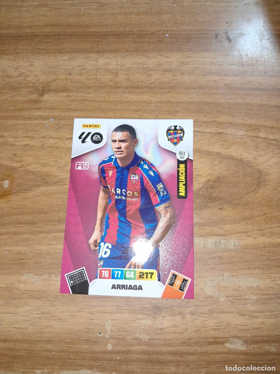 Cromos de F&uacute;tbol: CARD ADRENALYN TEMPORADA 25/26: ACTUALIZACI&Oacute;N ARRIAGA, N&deg; 193 BIS