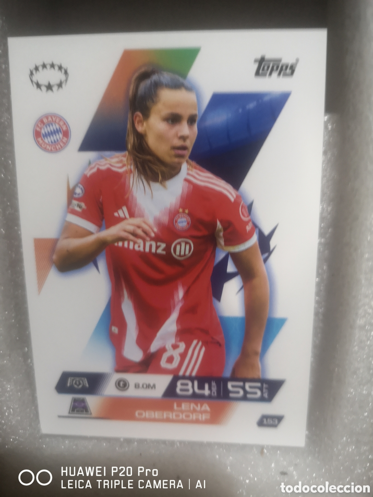 Cromos de F&uacute;tbol: MATCH ATTAX EXTRA 2025 2026 LENA OBERDORF BAYERN MUNCHEN UEFA WOMEN'S 153