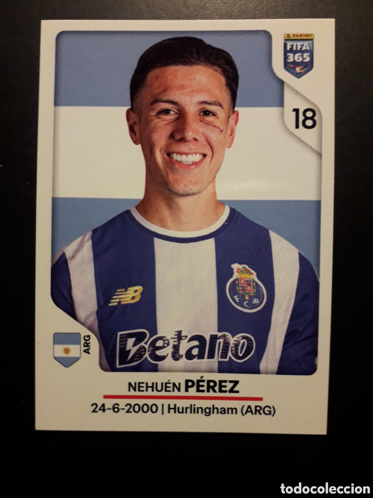 Cromos de Futebol: P&Eacute;REZ OPORTO, N&deg; 388 FIFA 365 PANINI STICKER 2026 PEDIDO M&Iacute;NIMO 3&euro;