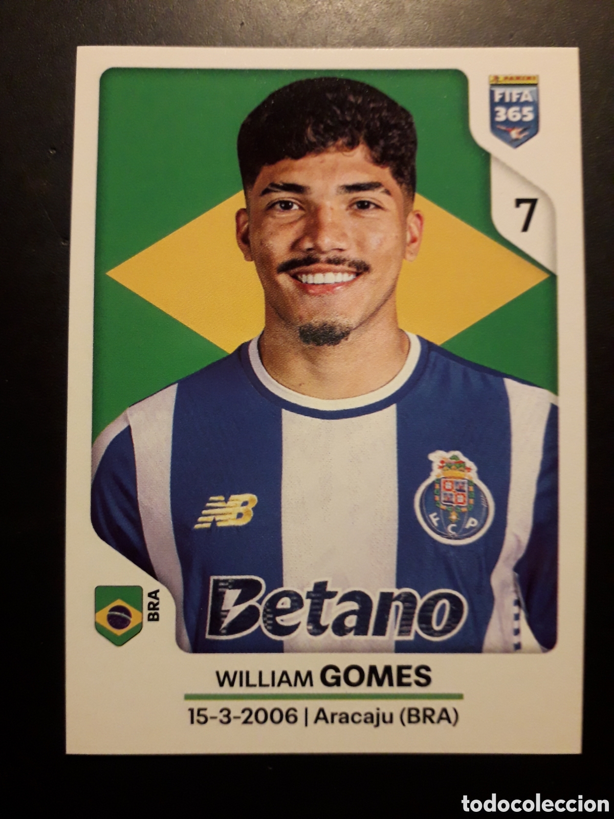 Football Stickers: GOMES, OPORTO N&deg; 399 FIFA 365 PANINI STICKER 2026 PEDIDO M&Iacute;NIMO 3&euro;