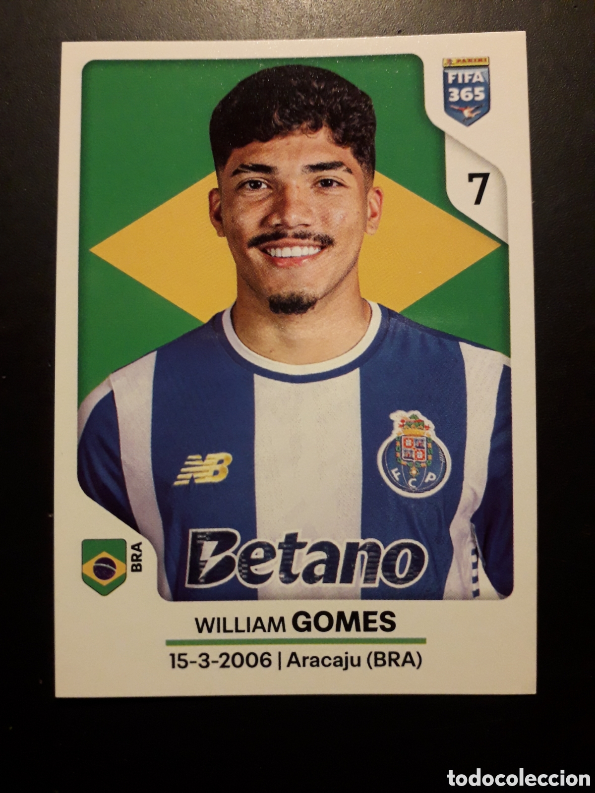 Football Stickers: GOMES, OPORTO N&deg; 399 FIFA 365 PANINI STICKER 2026 PEDIDO M&Iacute;NIMO 3&euro;