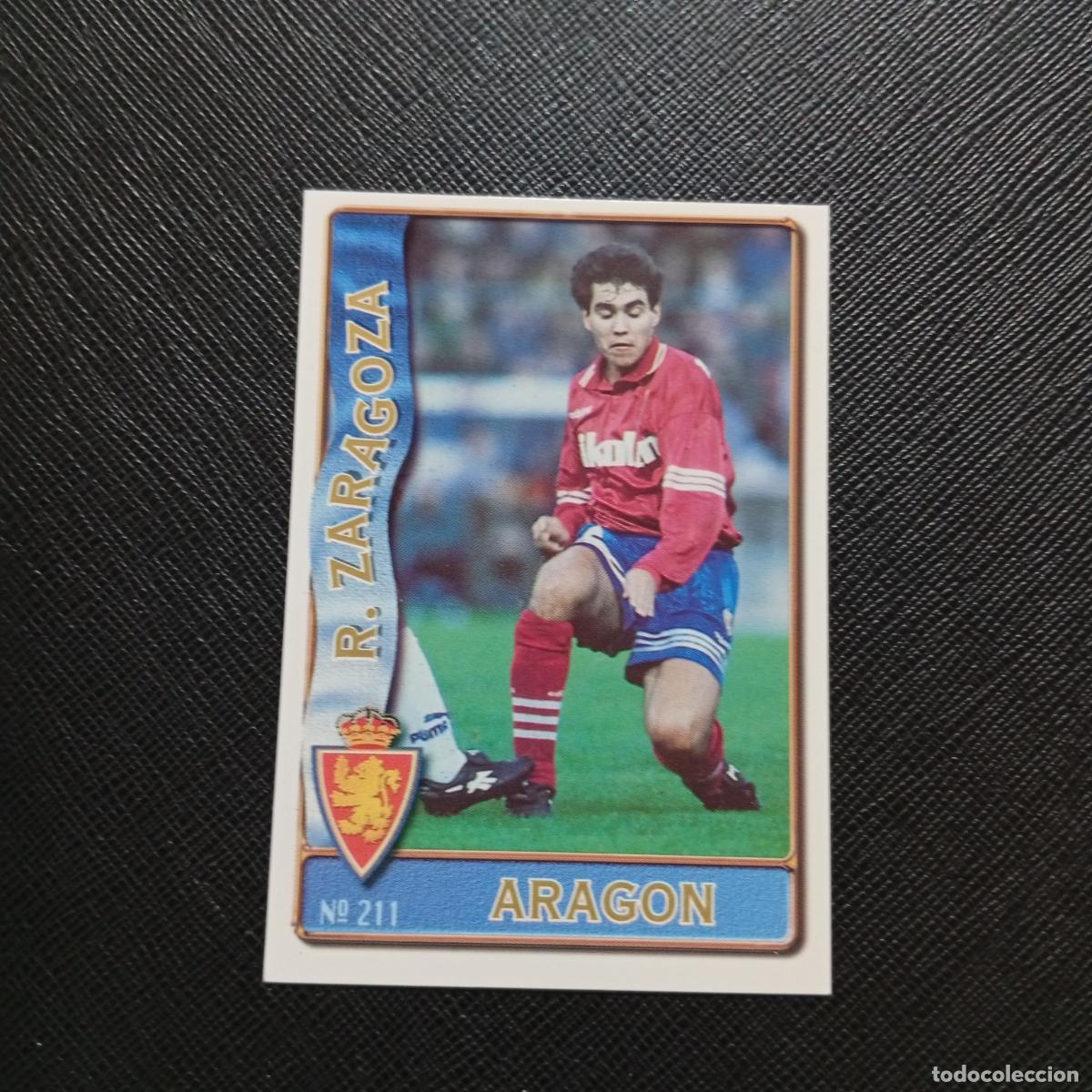 Cromos de F&uacute;tbol: 211 ARAGON ZARAGOZA MUNDICROMO 1996 1997 CROMO FUTBOL LIGA 96 97 - A206 PG31