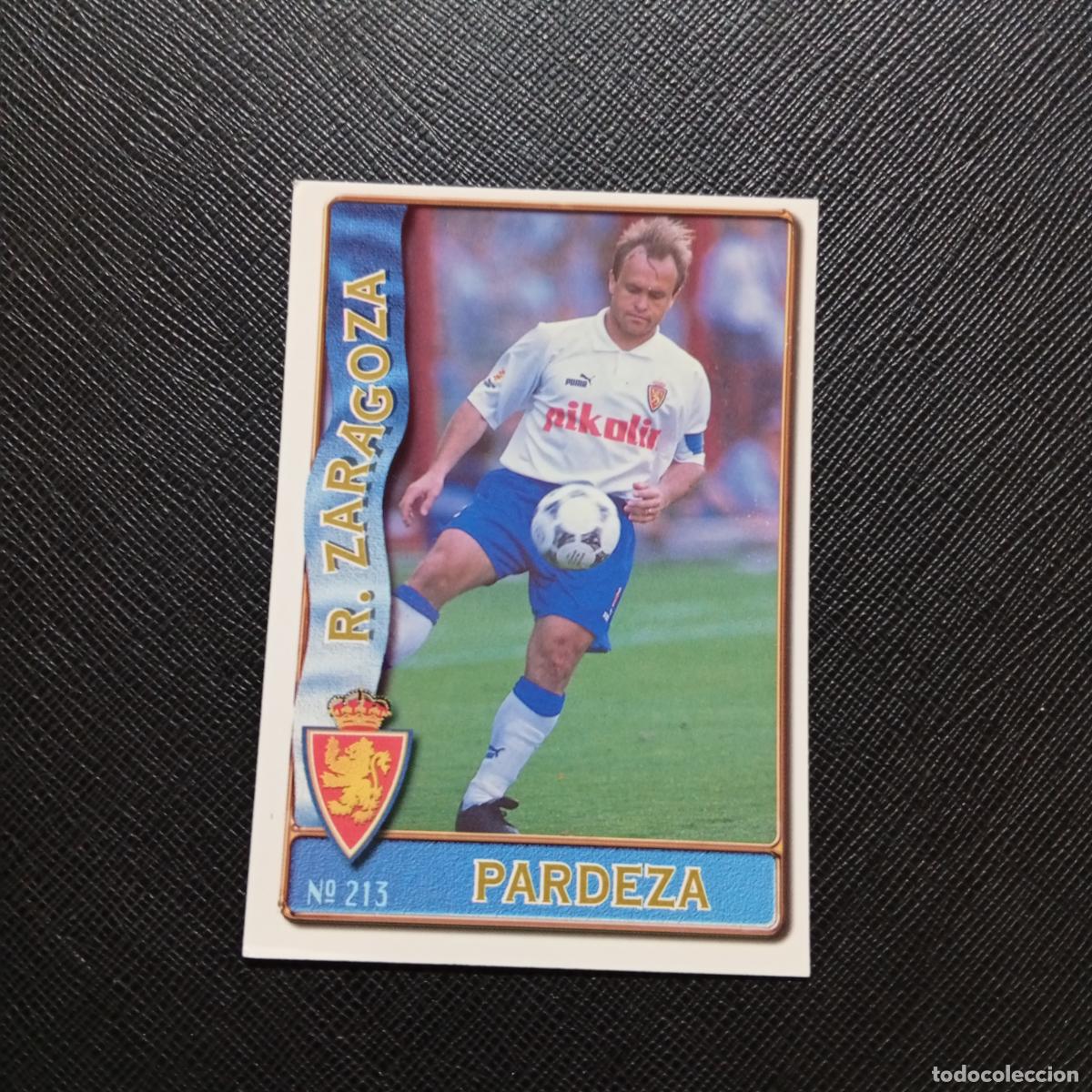 Cromos de F&uacute;tbol: 213 PARDEZA ZARAGOZA MUNDICROMO 1996 1997 CROMO FUTBOL LIGA 96 97 - A206 PG31