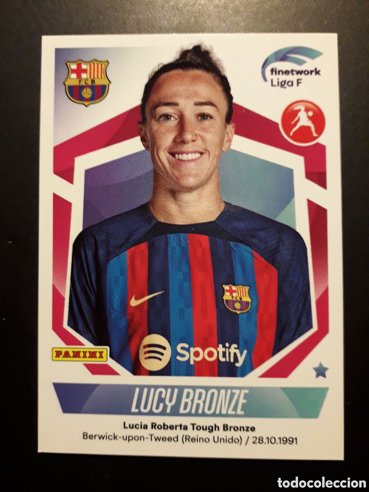 Cromos de F&uacute;tbol: LUCY BRONZE FC BARCELONA N&deg; 121 LIGA F FEMENINA 2022 2023 22 23 PANINI SIN PEGAR PEDIDO M&Iacute;NIMO 3&euro;
