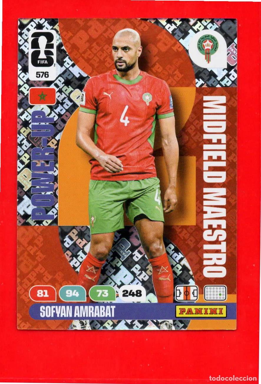 Cromos de Futebol: 576 Sofyan Amrabat - Marruecos - Midfield Maestro - World Cup Mundial 2026