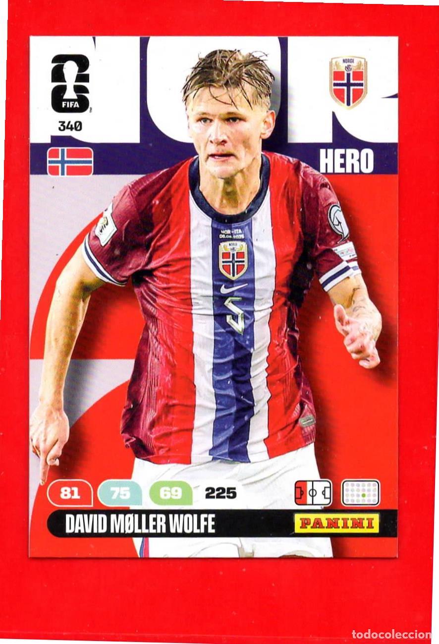 Cromos de Futebol: 340 David Moller Wolfe - Noruega - World Cup Mundial 2026