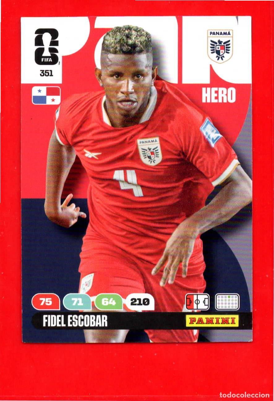 Cromos de Futebol: 351 Fidel Escobar - Panam&aacute; - World Cup Mundial 2026