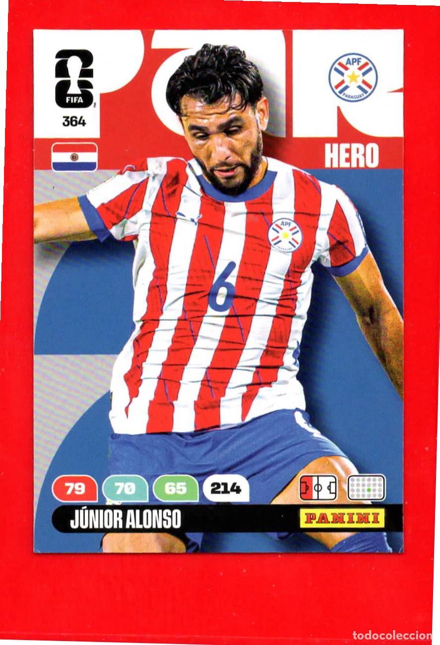 Cromos de Futebol: 364 Junior Alonso - Paraguay - World Cup Mundial 2026