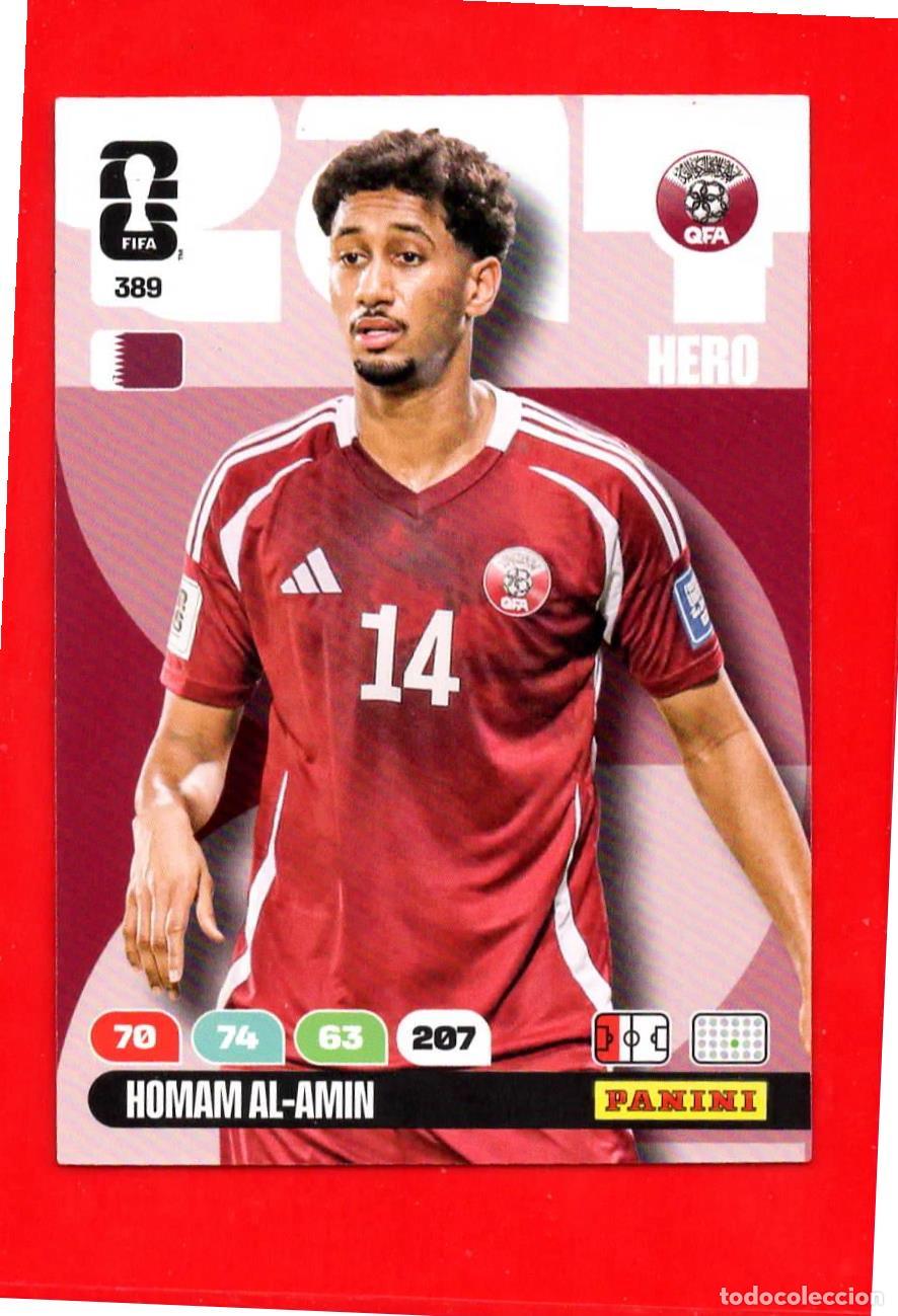 Cromos de Futebol: 389 Homam Al-Amin - Catar - World Cup Mundial 2026