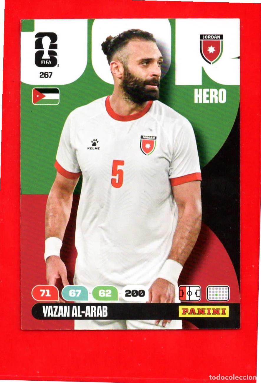 Football Stickers: 267 Yazan Al-Arab - Jordania - World Cup Mundial 2026