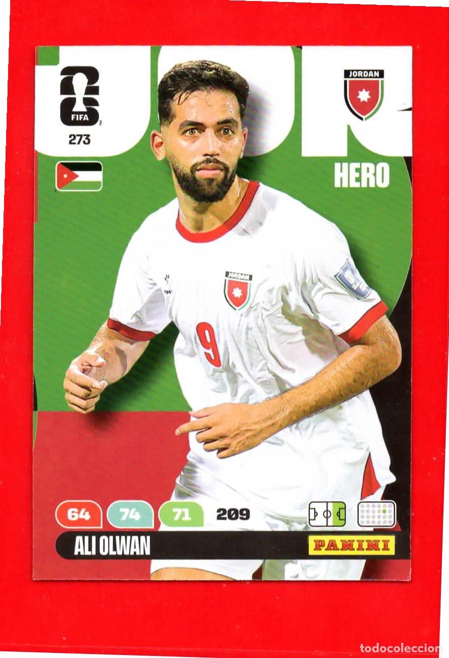 Football Stickers: 273 Ali Olwan - Jordania - World Cup Mundial 2026