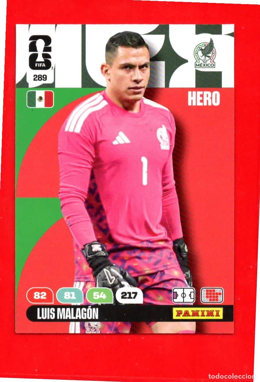 Football Stickers: 289 Luis Malag&oacute;n - M&eacute;xico - World Cup Mundial 2026