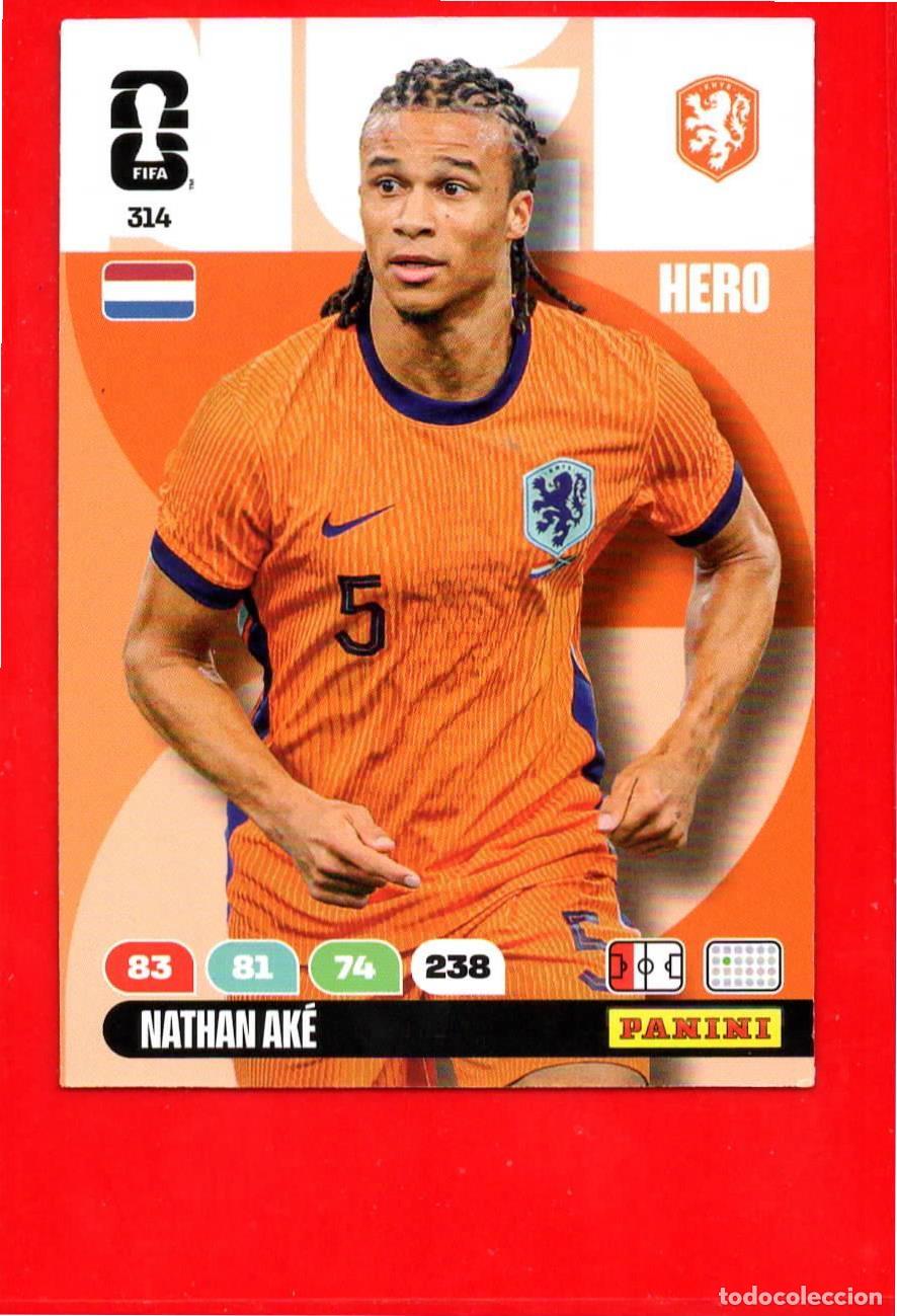 Cromos de F&uacute;tbol: 314 Nathan Ake - Paises Bajos - World Cup Mundial 2026