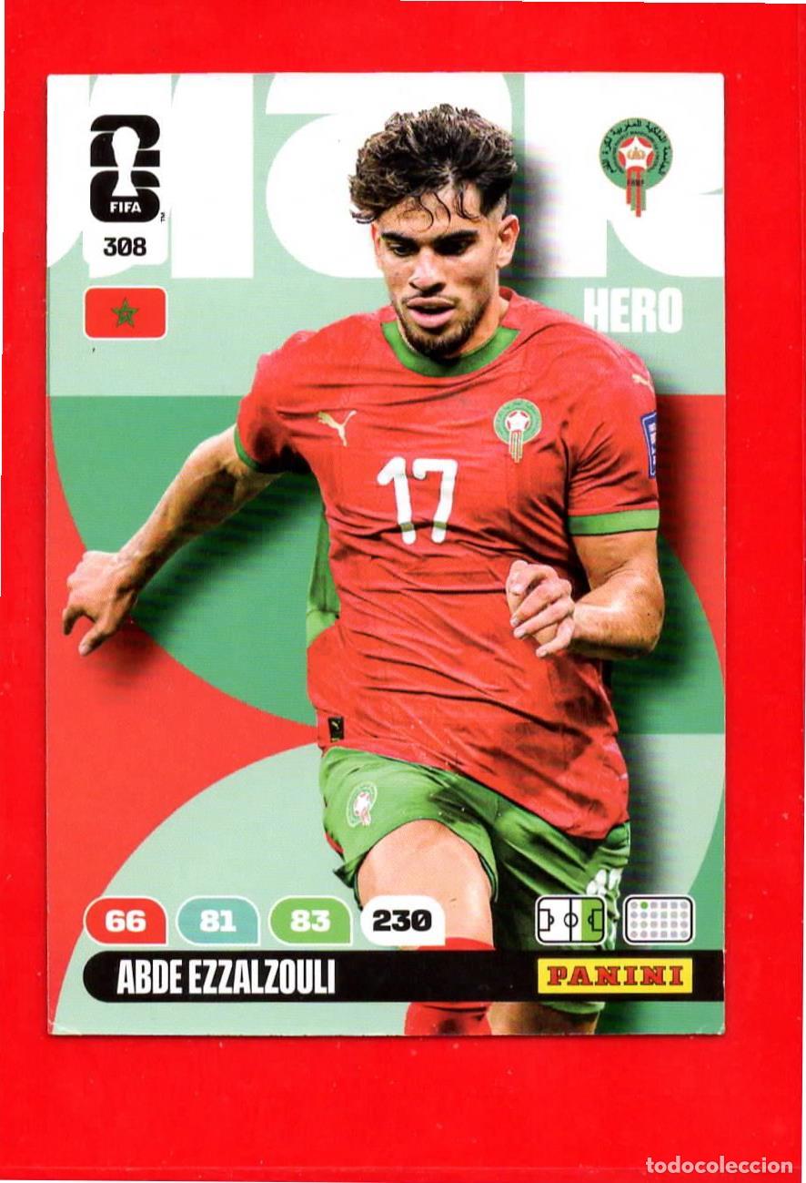 Cromos de F&uacute;tbol: 308 Abde Ezzalzouli - Marruecos - World Cup Mundial 2026