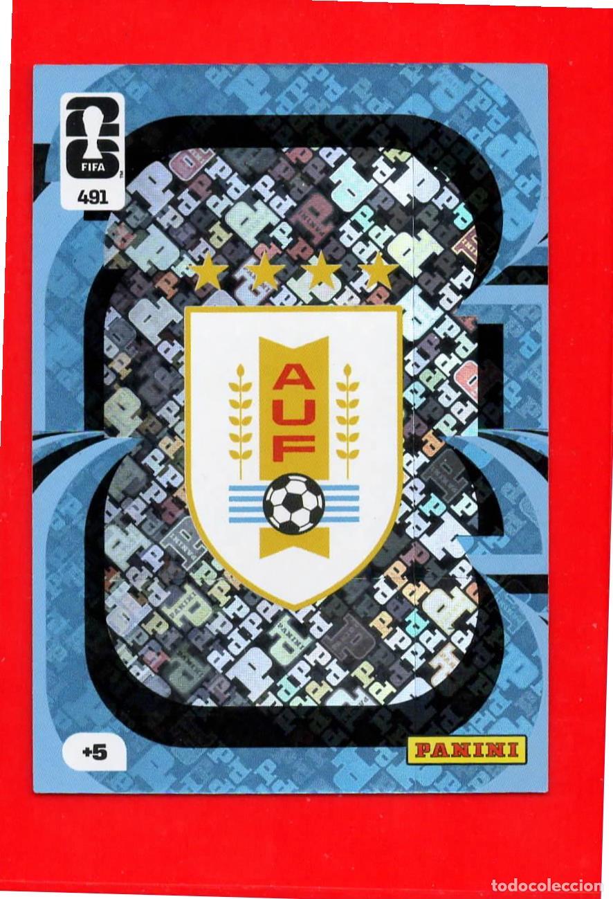 Cromos de Futebol: 491 Escudo - Uruguay - World Cup Mundial 2026