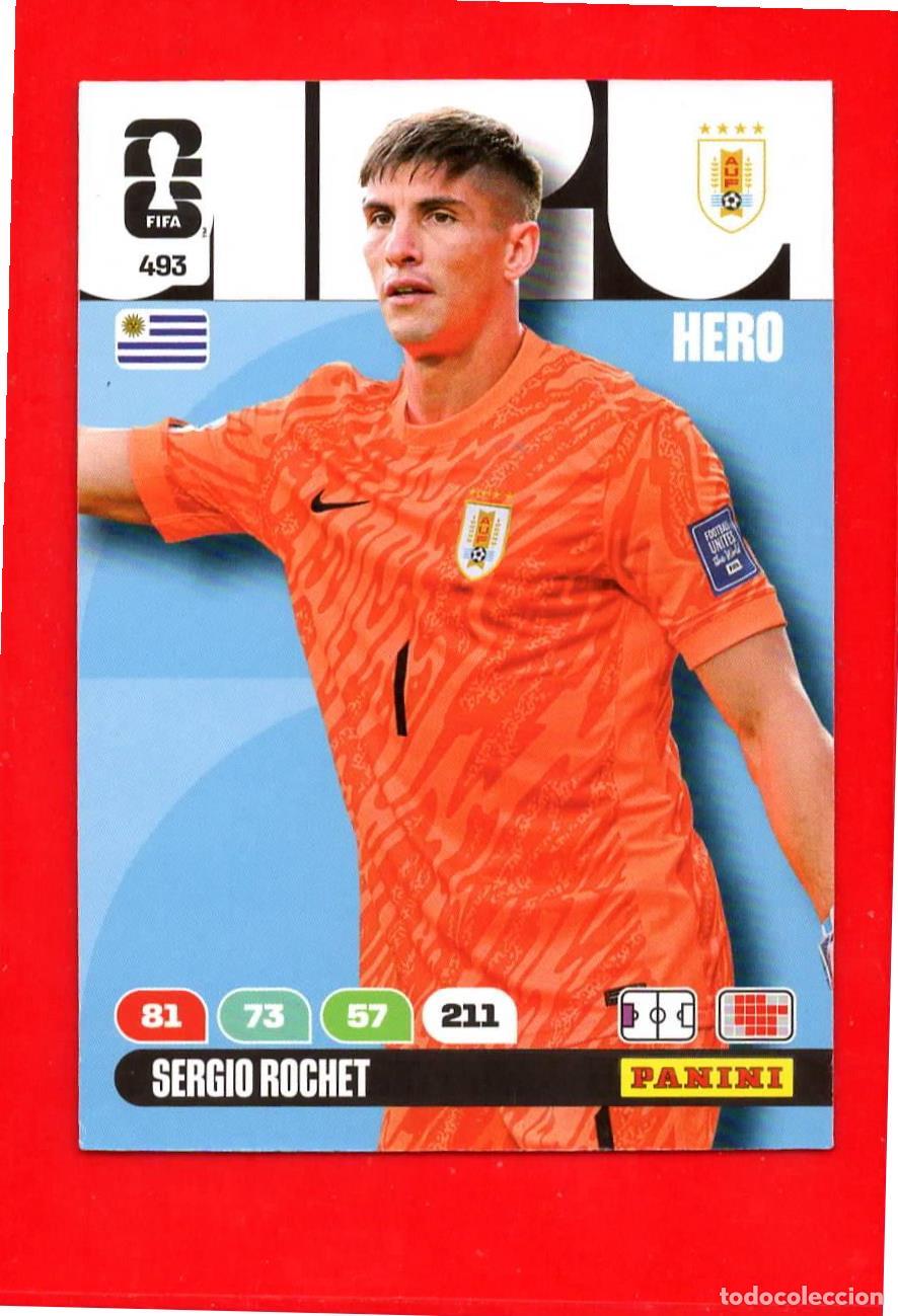 Football Stickers: 493 Sergio Rochet - Uruguay - World Cup Mundial 2026