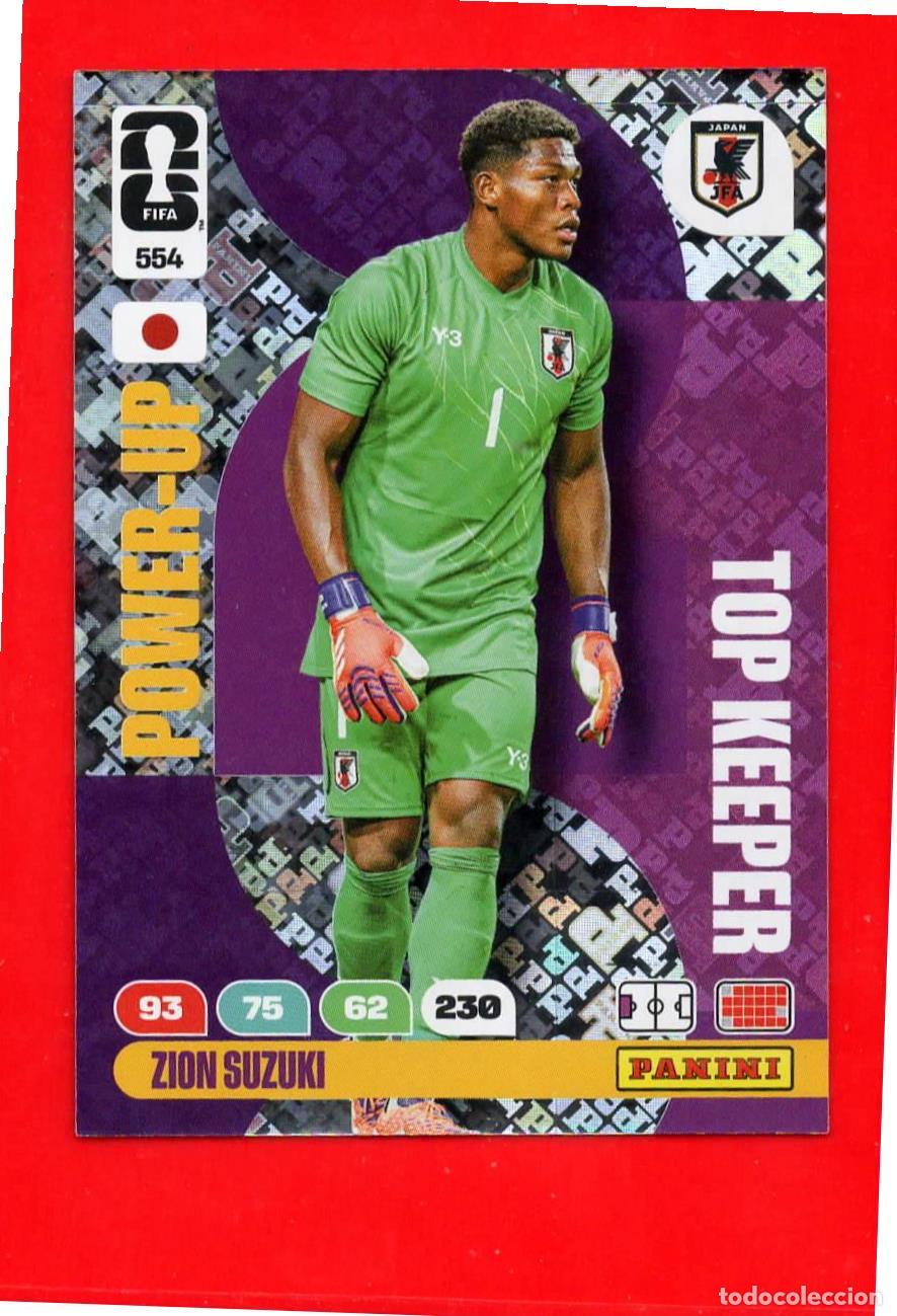 Fu&szlig;ball-Sticker: 554 Junnosuke Suzuki - Jap&oacute;n - Top Keeper - World Cup Mundial 2026