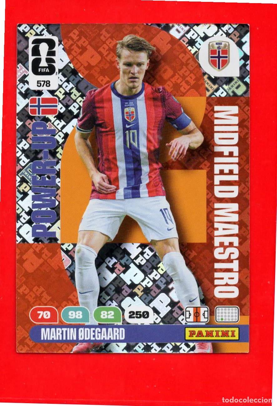 Fu&szlig;ball-Sticker: 578 Martin Odegaard - Noruega - Midfield Maestro - World Cup Mundial 2026
