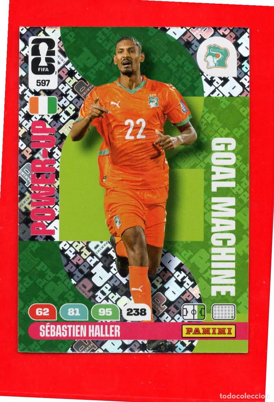 Fu&szlig;ball-Sticker: 597 Sebastien Haller - Costa de Marfil - Goal Machine - World Cup Mundial 2026