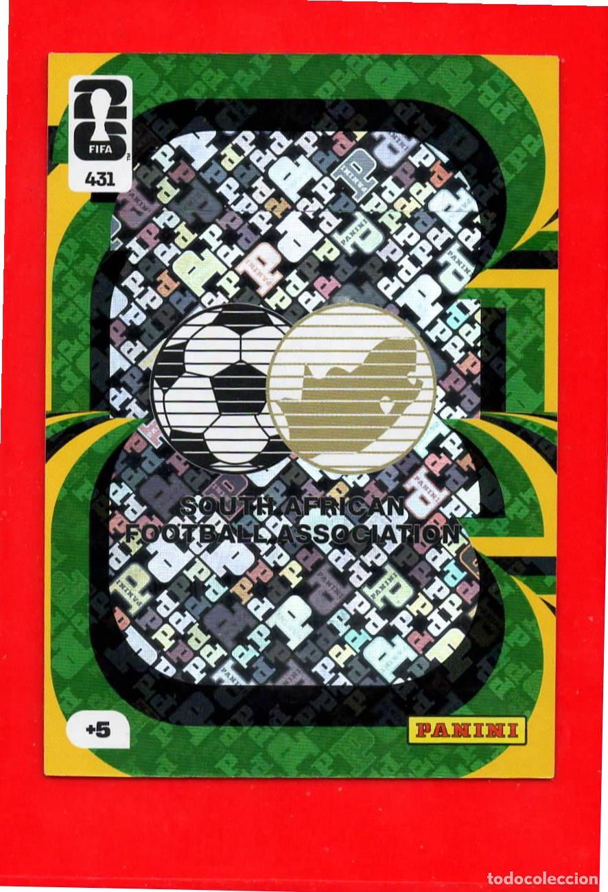 Fu&szlig;ball-Sticker: 431 Escudo - Sud&aacute;frica - World Cup Mundial 2026