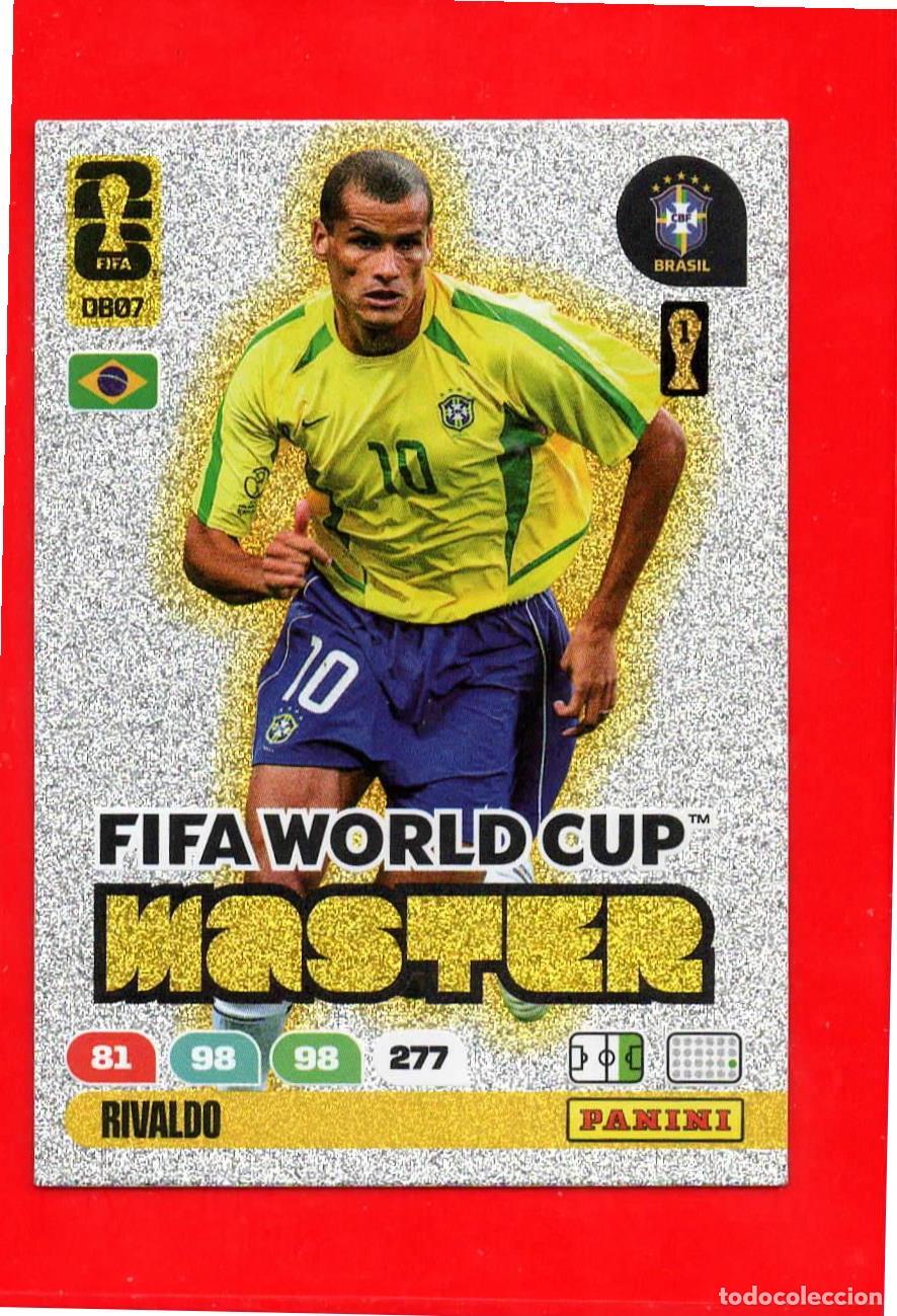 Cromos de F&uacute;tbol: DB07 Rivaldo - Brasil - Dream Box - World Cup Mundial 2026