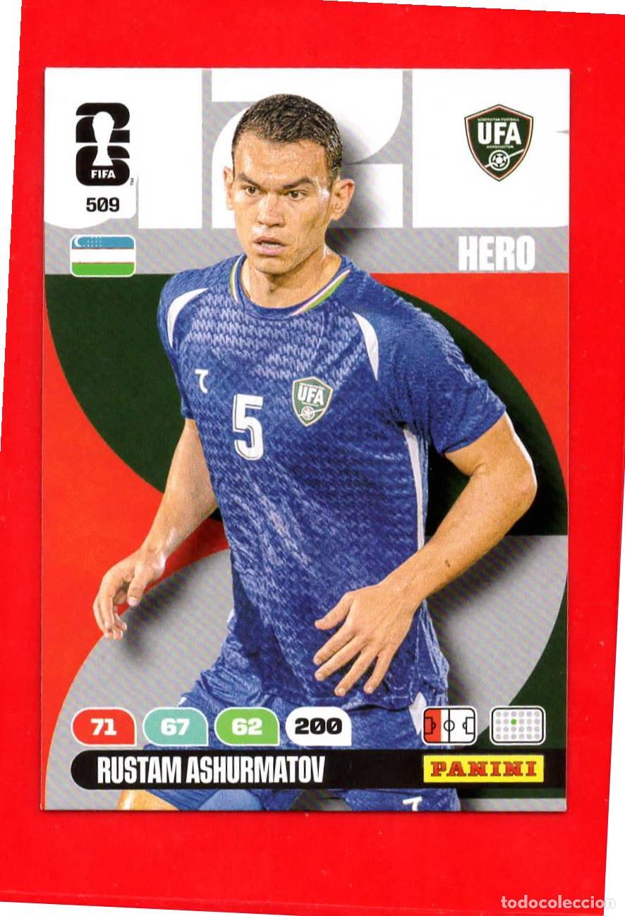 Cromos de F&uacute;tbol: 509 Rustam Ashurmatov - Uzbekist&aacute;n - World Cup Mundial 2026