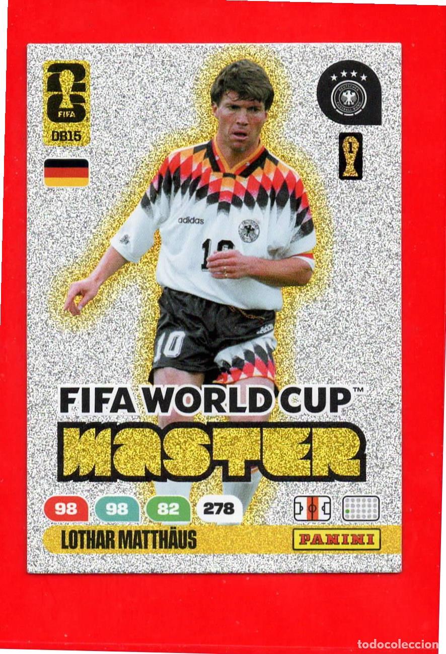 Cromos de F&uacute;tbol: DB15 Lothar Matth&auml;us - Alemania - Dream Box - World Cup Mundial 2026