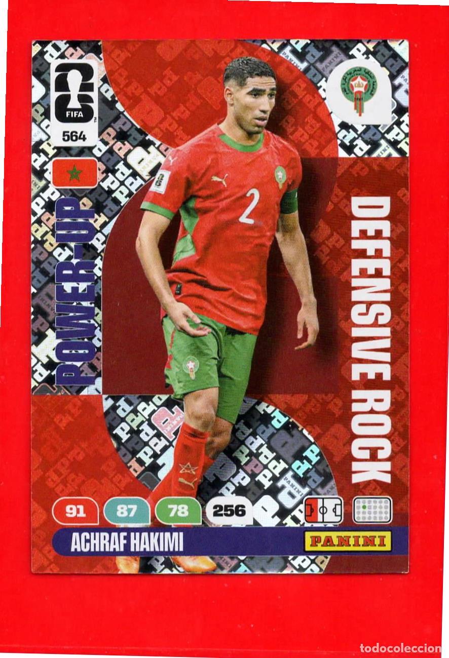 Cromos de F&uacute;tbol: 564 Achraf Hakimi - Marruecos - Defensive Rock - World Cup Mundial 2026