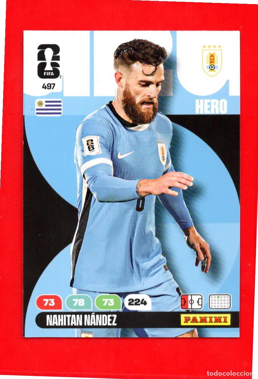 Cromos de F&uacute;tbol: 497 Nahitan N&aacute;ndez - Uruguay - World Cup Mundial 2026