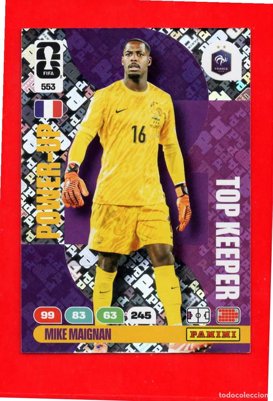 Cromos de Futebol: 553 Mike Maignan - Francia - Top Keeper - World Cup Mundial 2026