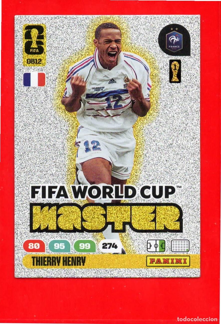Cromos de Futebol: DB12 Thierry Henry - Francia - Dream Box - World Cup Mundial 2026