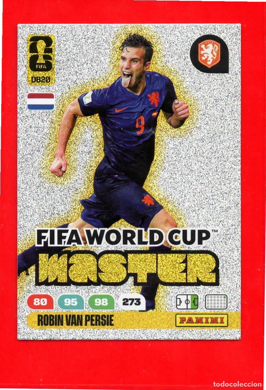 Cromos de F&uacute;tbol: DB20 Robin van Persie - Paises Bajos - Dream Box - World Cup Mundial 2026