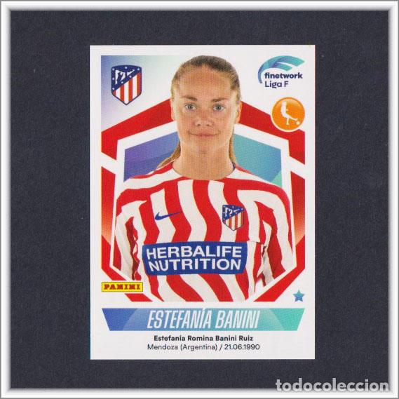 Cromos de F&uacute;tbol: LIGA F FEMENINA 2022 2023 22 23 PANINI ESTEFANIA BANINI 113 ATL&Eacute;TICO MADRID COLECCI&Oacute;N ALBUM - ESTE