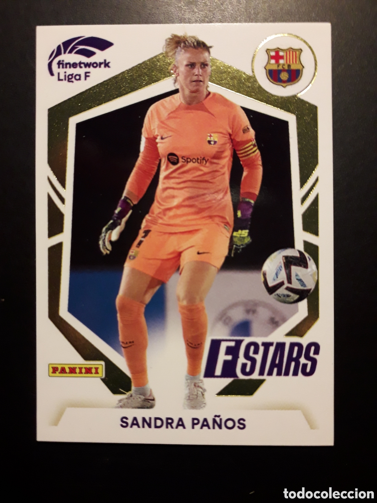 Cromos de F&uacute;tbol: SANDRA PA&Ntilde;OS FC BARCELONA N&deg; 355 STARS LIGA F FEMENINA 2022 2023 22 23 PANINI PEDIDO M&Iacute;NIMO 3&euro;