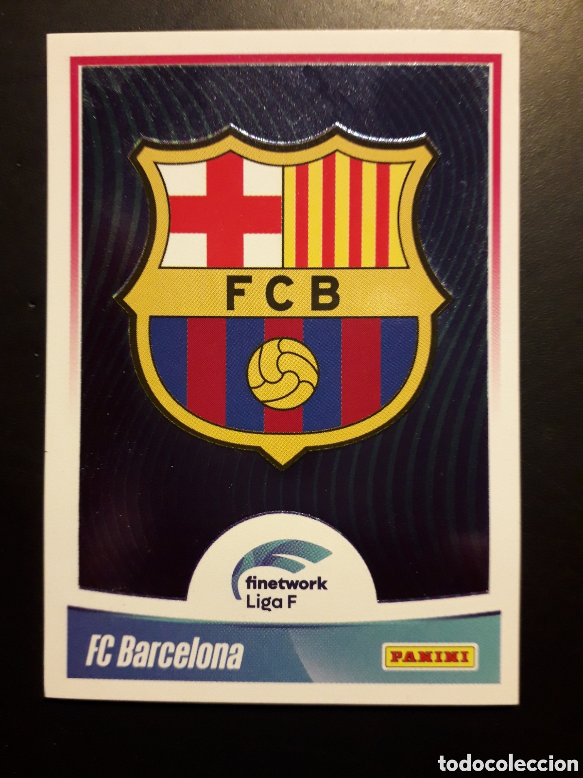 Cromos de F&uacute;tbol: ESCUDO FC BARCELONA N&deg; 14 LIGA F FEMENINA 2022 2023 22 23 PANINI SIN PEGAR PEDIDO M&Iacute;NIMO 3&euro;