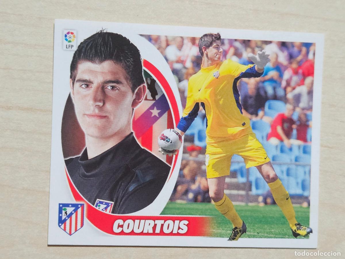 Cromos de F&uacute;tbol: CROMO N&ordm; 1 COURTOIS - ESTE 2012 13 - 12 13 - CROMO SIN PEGAR - ATLETICO DE MADRID