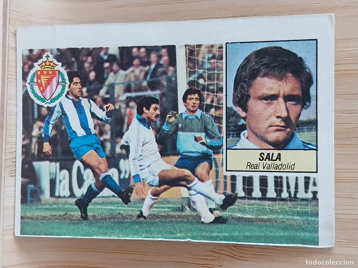 Cartes &agrave; collectionner de Football: SALA COLOCA VALLADOLID LIGA 1984 84 85 ED ESTE CROMO RECUPERADO ORIGINAL