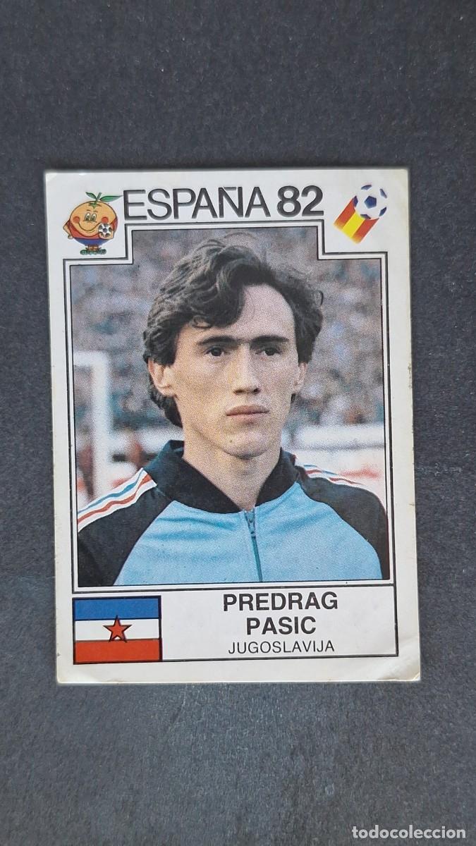 Cromos de F&uacute;tbol: L2 PREDRAG PASIC SELECCION YUGOSLAVIA 326 MUNDIAL ESPA&Ntilde;A 1982 82 PANINI NUNCA PEGADO SIN PEGAR