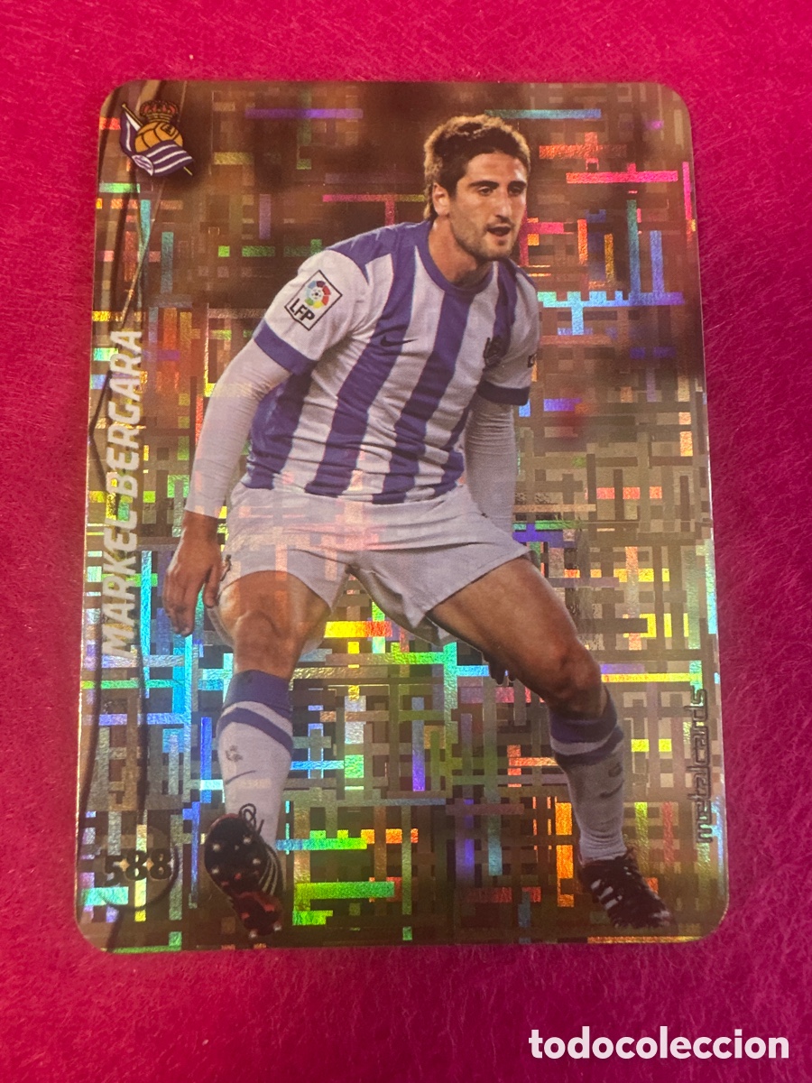 Cromos de F&uacute;tbol: 588 MARKEL BERGARA (R.SOCIEDAD) TOP VERSI&Oacute;N TETRIS MUNDICROMO 2015 14 15 METALCARD