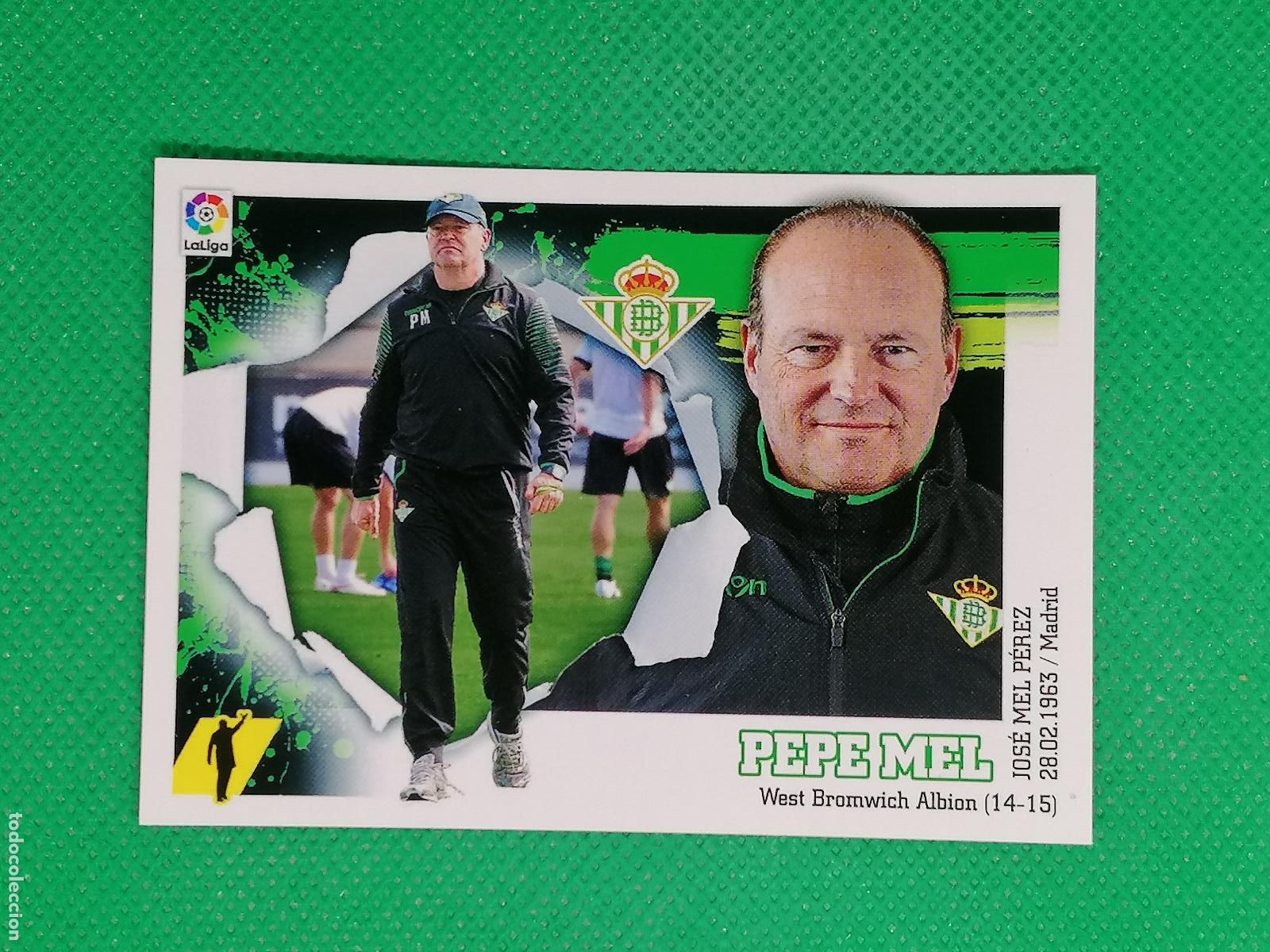Cromos de F&uacute;tbol: 2 PEPE MEL BETIS ⚽ PANINI LIGA ESTE 15 16 2015 2016 ⚽