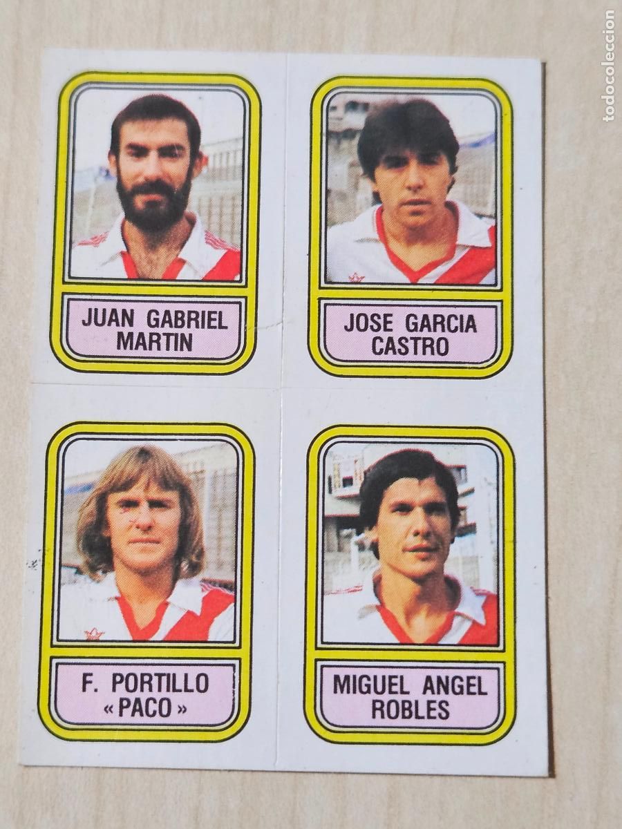 Cromos de F&uacute;tbol: CROMO N&ordm; 393 RAYO VALLECANO - PANINI FUTBOL LIGA 81 82 1981 1982 CROMO CROM - SIN PEGAR